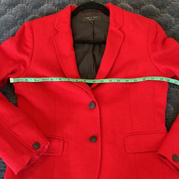 VGUC Rag & Bone Linen Blend Blazer - Picture 5 of 10